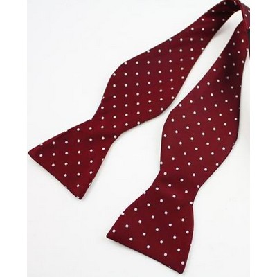Polyester Woven Youth Bow Tie With Or With Out Logo Self Tie