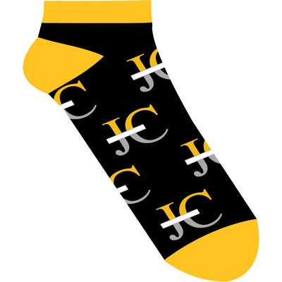 Custom Woven Ankle High Golf Socks