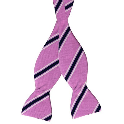 Custom Woven Silk Tie Yourself Bow Tie