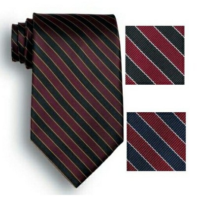 West India Signature Stripe Polyester Tie