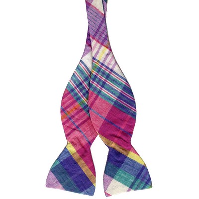 Custom Woven Poly/Silk Tie Yourself Bow Tie