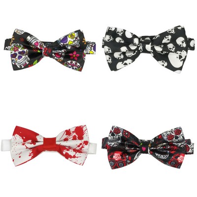 Custom Halloween Adjustable Bowtie for Men
