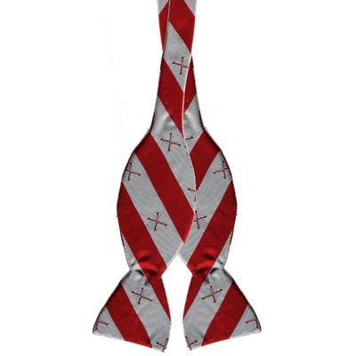 Custom Printed Silk Tie Yourself Bow Tie